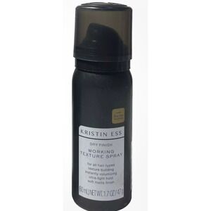 Kristen Ess Dry Finish Working Texture Spray Hair Fine Wavy Volume Curly 1.7 Oz